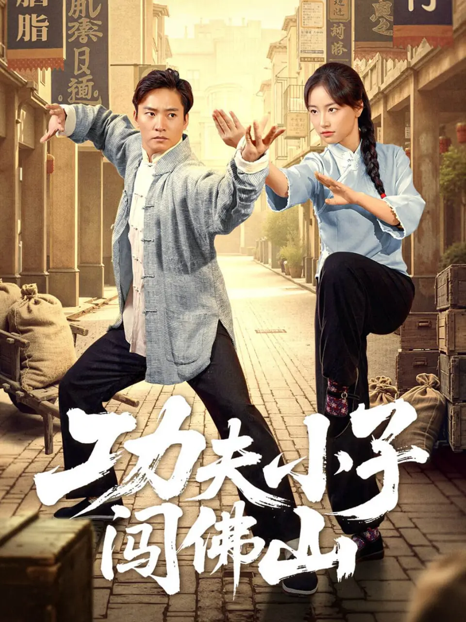 《功夫小子闯佛山》：黄飞鸿少年逆袭之路，热血武打点燃佛山传奇，一腔孤勇闯荡江湖！